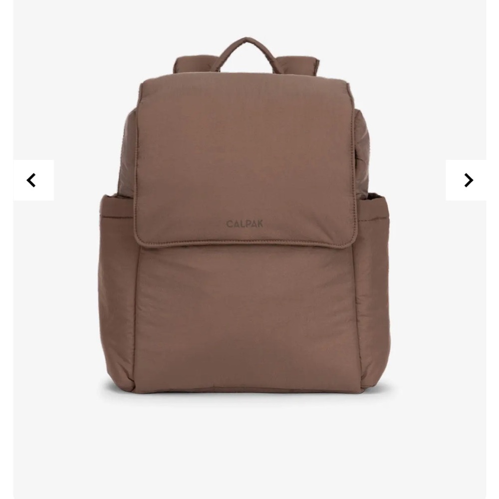 Calpak Convertible Mini Diaper Backpack in Hazelnut | new with tags